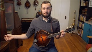 Beginner Mandolin Lessons Series Part One Technique [upl. by Zacharie]