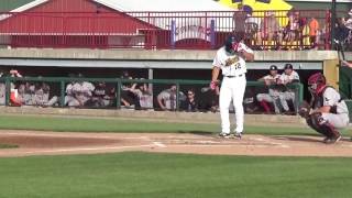 Matt Thaiss Burlington Bees Los Angeles Angels [upl. by Nasia]