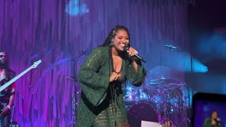 Jazmine Sullivan  BodiesBust Your WindowsPut it Down Live in Paris 11072024 [upl. by Eisele]