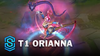 T1 Orianna Skin Spotlight  PreRelease  PBE Preview  League of Legends [upl. by Nnaeirrac]