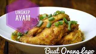 Ungkep Ayam Masakan Jawa Resepi Mudah [upl. by Kcinimod502]