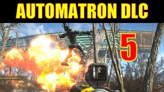 Fallout 4 Automatron DLC Walkthrough Part 5  Sentry Bot Kitchen Sink  Headhunting 1 [upl. by Nevins]