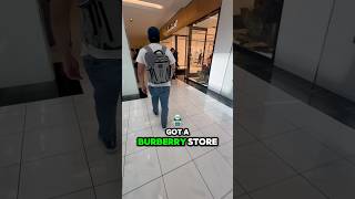 BURBERRY COST ALOT subscribe shorts mall shopping youtubeshorts [upl. by Katherine]