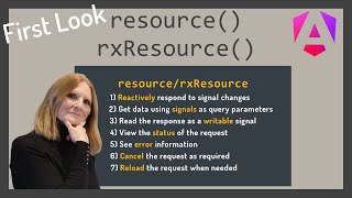 First Look at Angulars new resource and rxResource [upl. by Sakul915]