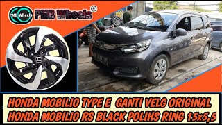 Model Velg Honda Mobilio Rs  Terpasang Ke Honda Mobilio Type E PmbWheels [upl. by Aloisius]