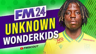 The BEST Wonderkids You Dont Know In FM24  Football Manager 2024 Best Players [upl. by Lehcim948]