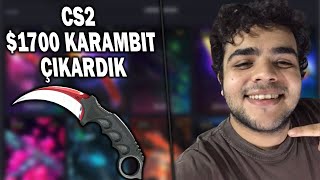 CS2 KASA AÇMA SİTESİNDE 1700 KARAMBIT YAPTIK [upl. by Yddeg]