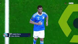 Marseille vs Strasbourg  Ligue 1 202324  PES 21 [upl. by Etnaihc905]