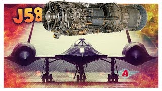 Los secretos del increíble J58 el motor del SR71 Blackbird [upl. by Aisatsana]