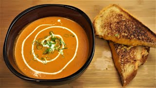 How To Make Creamy Tomato Bisque Soup  Easy One Pot Dishes [upl. by Idnek]