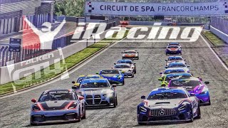 POV Onboard Iracing  GT4 racing  NEW Spa Francorchamps [upl. by Nollahs952]