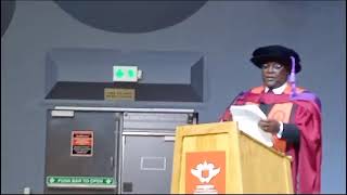 Pitso Mosimane speech receiving honorary doctorate at UJ [upl. by Harihs911]