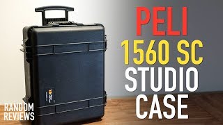 Best Large Camera Case PELICAN 1560sc Studio Case Review [upl. by Doolittle]