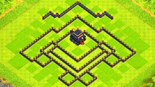 MY SECRET BEST TH9 BASE DESIGN Clash of Clans [upl. by Ailimaj346]