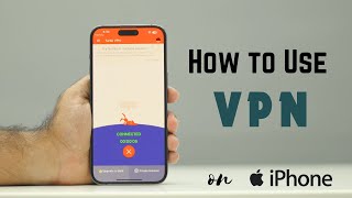 How To Use VPN On ANY iPhone 2024 [upl. by Amsa]