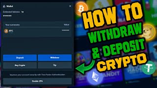 How to deposit amp withdraw Crypto from Stake INDIA [upl. by Neelyak]