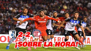 INCREIBLE EMPATE DEL TOLUCA SOBRE LA HORA LIGA MX CLAUSURA 2024 JORNADA 1  EN ZONA FUT [upl. by Anade]