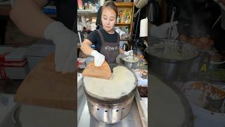 Chinese Traditional Crepe Jian Bing shortsvideo [upl. by Ghassan]