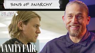 Charlie Hunnam Rewatches Sons of Anarchy The Gentlemen King Arthur amp More  Vanity Fair [upl. by Golliner]