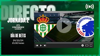 🚨 DIRECTO  Real Betis  NK Celje ⚽💚  VÍVELO CON NOSOTROS [upl. by Oria723]