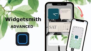 How to Use Widgetsmith  Advanced Features  Timed Widgets Reminders  Add Calendar Events [upl. by Gaillard]