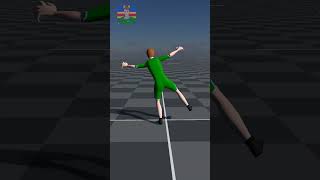 My Avatar 3D Model Animation in Blender mixamo shorts blender [upl. by Notsae]