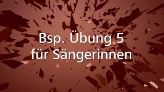 WarmUp Gesangsübungen für Sänger Aufwärmübungen [upl. by Carena705]