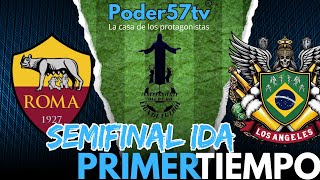 El Romeral vs futbol club Los Angeles Corregidora  Semifinal de IDA Primer Tiempo [upl. by Aehsel33]