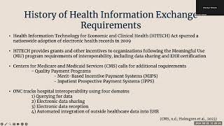 eHealth Exchange Program Implementation in Minnesota  Cheslyn Dilbeck [upl. by Vatsug]