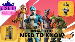 First look at VENTURES  Fortnite Save The World STW NEW Mode [upl. by Susannah]