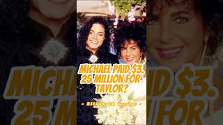 Did you know Michael Jackson paid 325 million for Elizabeth Taylors last wedding celebrity [upl. by Enyawed640]