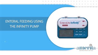 Enteral Feeding Via Infinity Pump [upl. by Fraze]