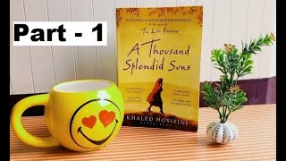 A Thousand Splendid Suns by Khaled Hosseini  Part  1 Best Book to Learn English Grammar [upl. by Anaujit]