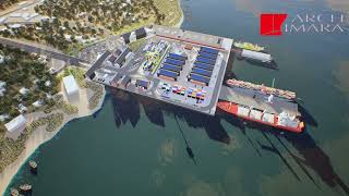 Island Multimodal Port Terminal HD 1080p [upl. by Leventhal739]