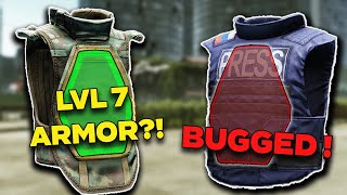 BUGS GALORE Tarkovs Patch 140 Armor is a MESS Armor Testing Results [upl. by Namreg42]