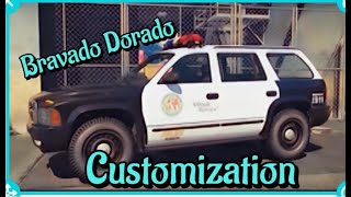 Customization  Bravado Dorado Cruiser Dodge Durango gta [upl. by Vocaay]