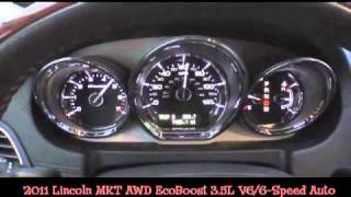 2011 Lincoln MKT EcoBoost 060 MPH [upl. by Tirzah355]