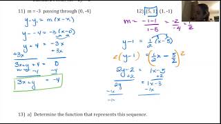 Alg 1 Unit 5 Review [upl. by Kaslik563]