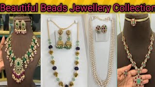 Beautiful Beads Jewellery Collection blackbeads monalisa bridal beads trending fancysubscribe [upl. by Namia]