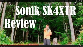 Sonik Sports Carp Rods SK4 XTR 12 Foot 3 12 lb test curve rod review 2014 Delkim Screamer [upl. by Ydolem]