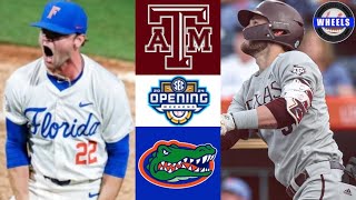 4 Texas AampM vs 8 Florida Highlights Great Game  2024 College Baseball Highlights [upl. by Anaujait328]