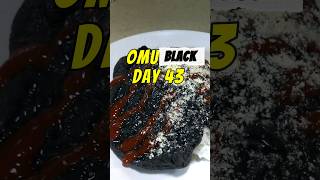 🖤omurice from the hell💀 on day 43 omurice cooking food egg viral [upl. by Bray]