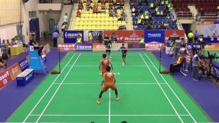 Asia Mixed Team Championships 2017  M3  Japan vs Thailand  Mens Doubles [upl. by Iniffit]