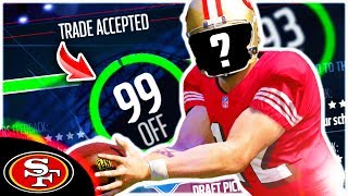 NEW QB UPGRADES OUR OFFENSE TO 99 OVR Madden 17 49ers Connected Franchise Ep 9 [upl. by Arahat]