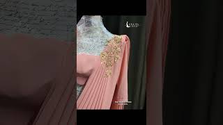 පීච් කලර් එකෙන් හදපු ඒ lehenga එක 🥰dress wedding fashion frock dressmaking dresses creative [upl. by Meece]