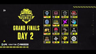 2024 PUBG Challenger Rumble Phase 1  Day 2 [upl. by Maude]