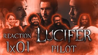 Lucifer  1x1 Pilot  Group Reaction [upl. by Gustafsson]