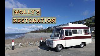 Bedford CA Camper Restoration Molly Music Rolling with Molly [upl. by Aroled931]