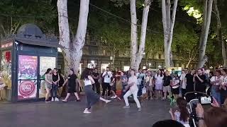 💃🏻🕺🏽 Tbilisi street dancing [upl. by Najib]