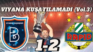 Başakşehir vs Rapid Wien Conference League MatchVlog [upl. by Cesar30]